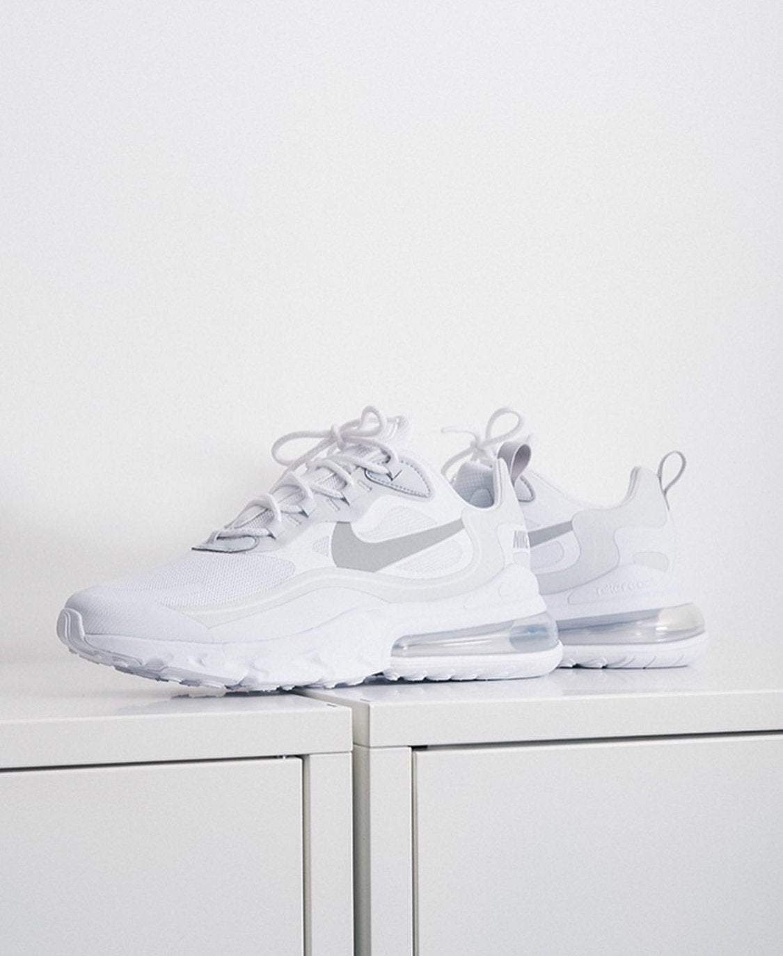 Air Max 270 React “ Triple White “