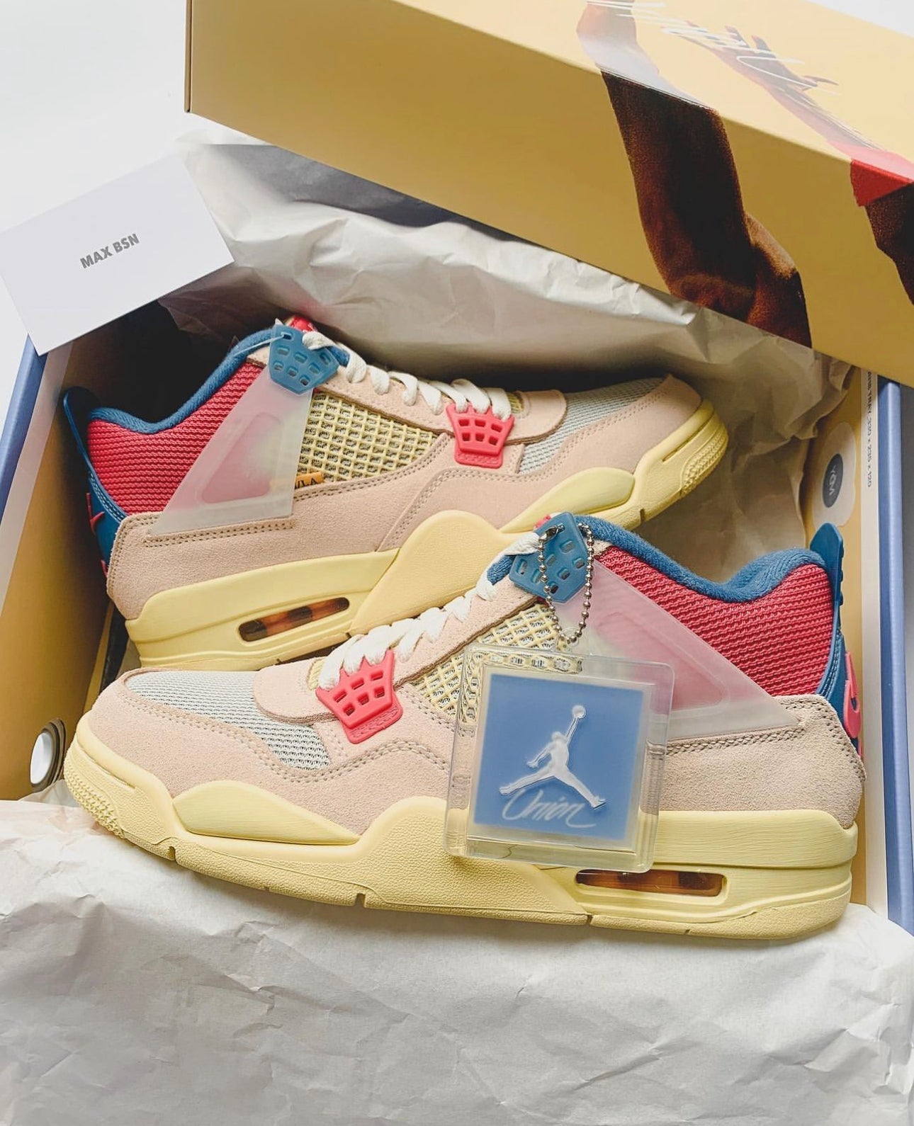 Air Jordan 4 Union “Guava Ice”