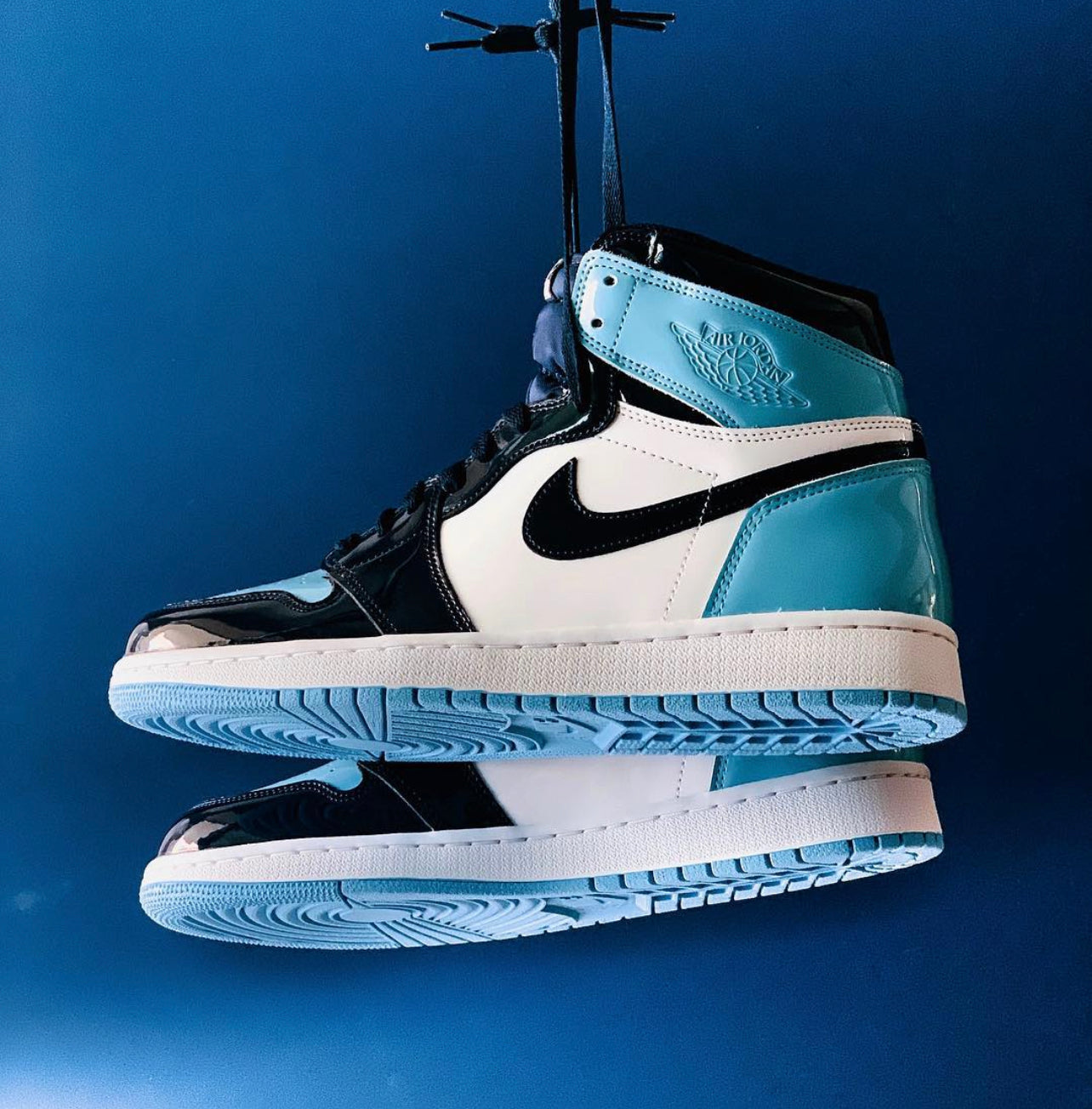 WMNS Air Jordan Retro 1 High “UNC Patent Leather”