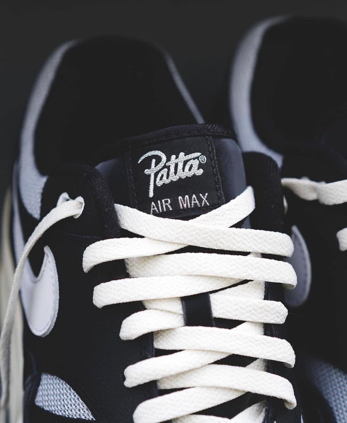 Patta x Airmax 1 The Wave “ Black / Silver “