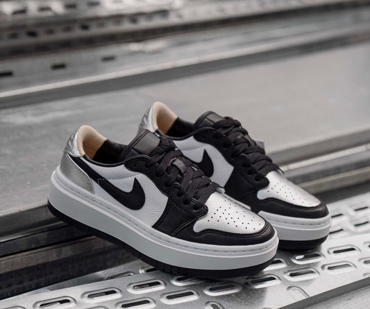 WMNs Air Jordan 1 Low Elevate “ Silver Toe “