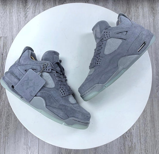 Kaws x Air Jordan 4 Grey ( Glows In Dark )