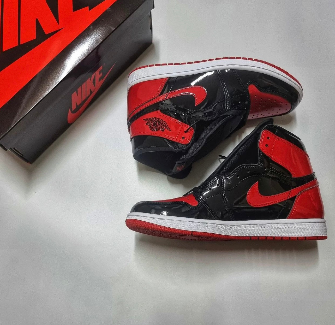 Air Jordan Retro 1 High “ Patent Bred “