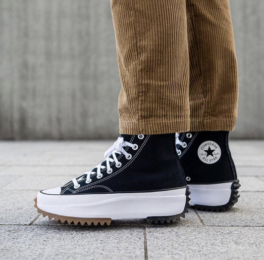 WMNs Converse Run Star Hike Hi “Black/White Gum”