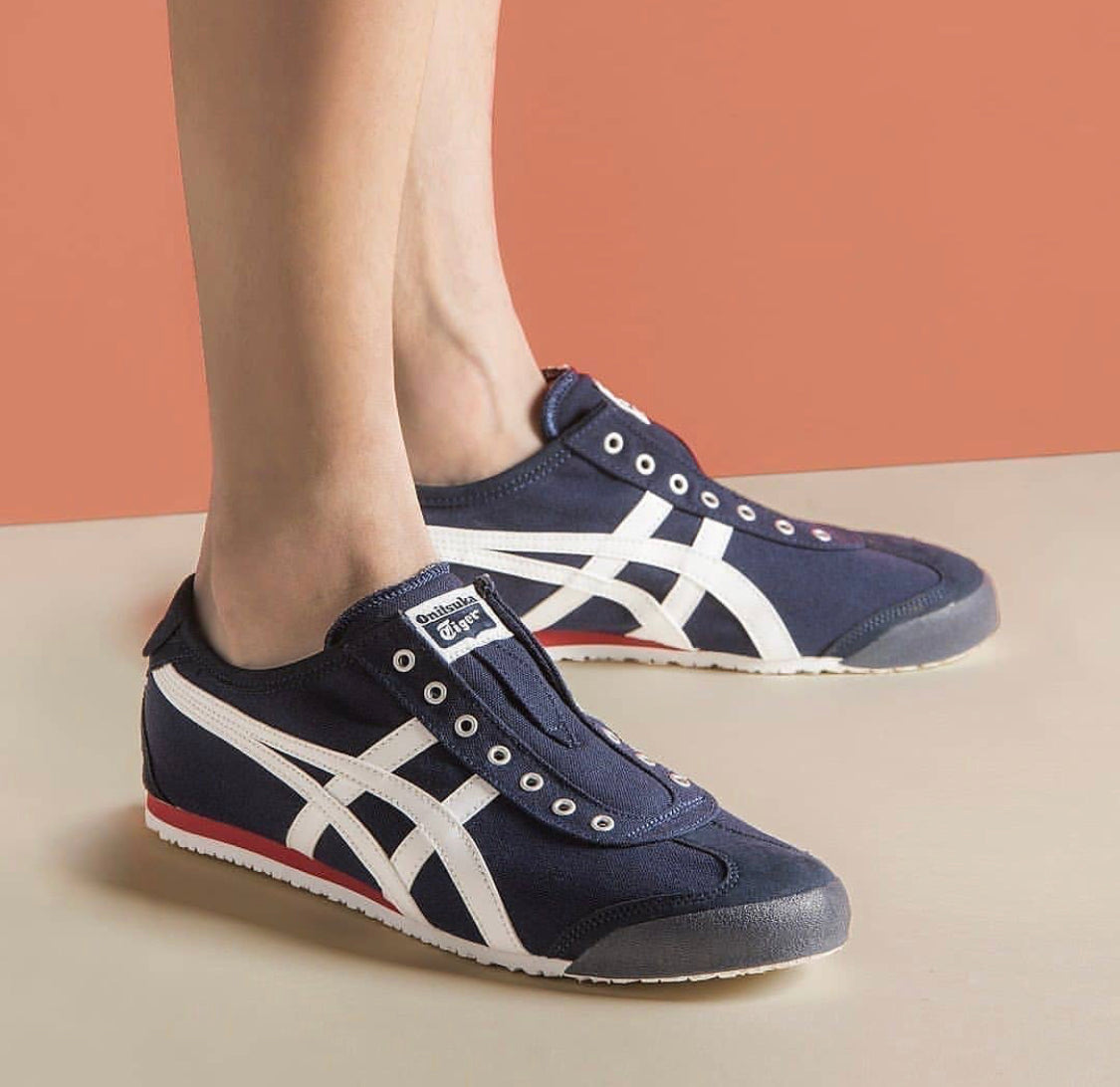 Onitsuka Tiger Mexico 66 Slipon - “Navy/Off White”