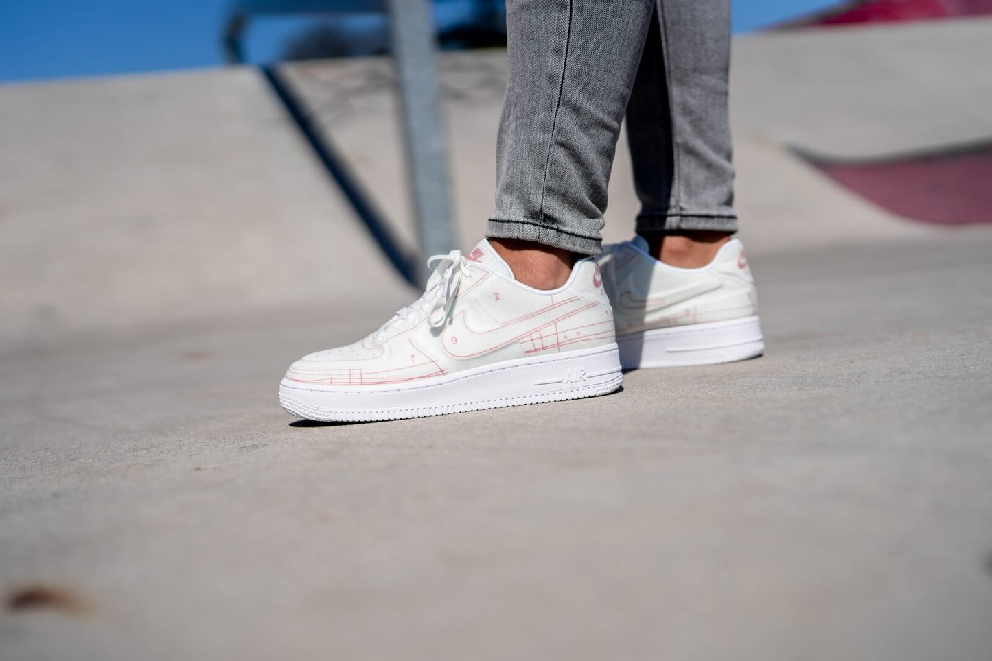 WMNS Airforce Af1 Lx “Blue Print”