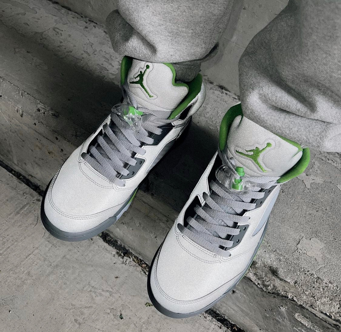 Air Jordan 5 “Green Bean” Reflectives