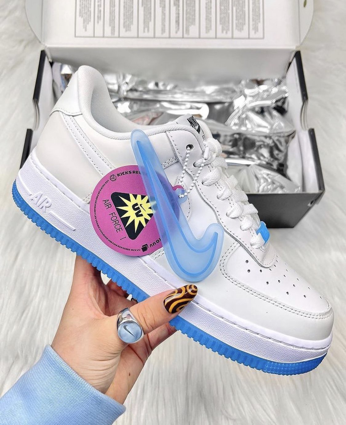 Airforce 1 Low “ UV Reactive “