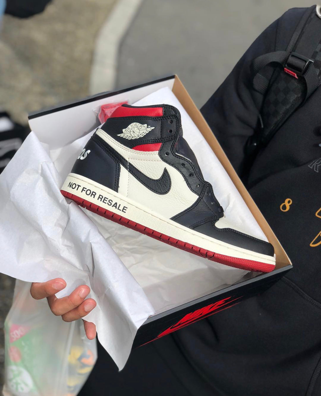 Air Jordan 1 Retro High Not for Resale Varsity Red