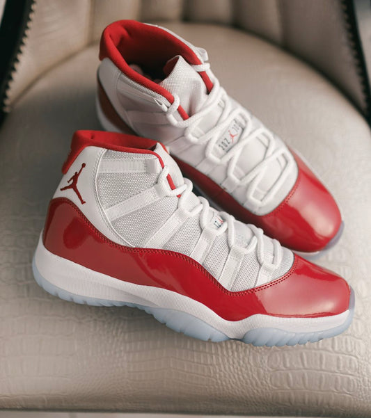 Air Jordan 11 “ Cherry / Varsity Red “