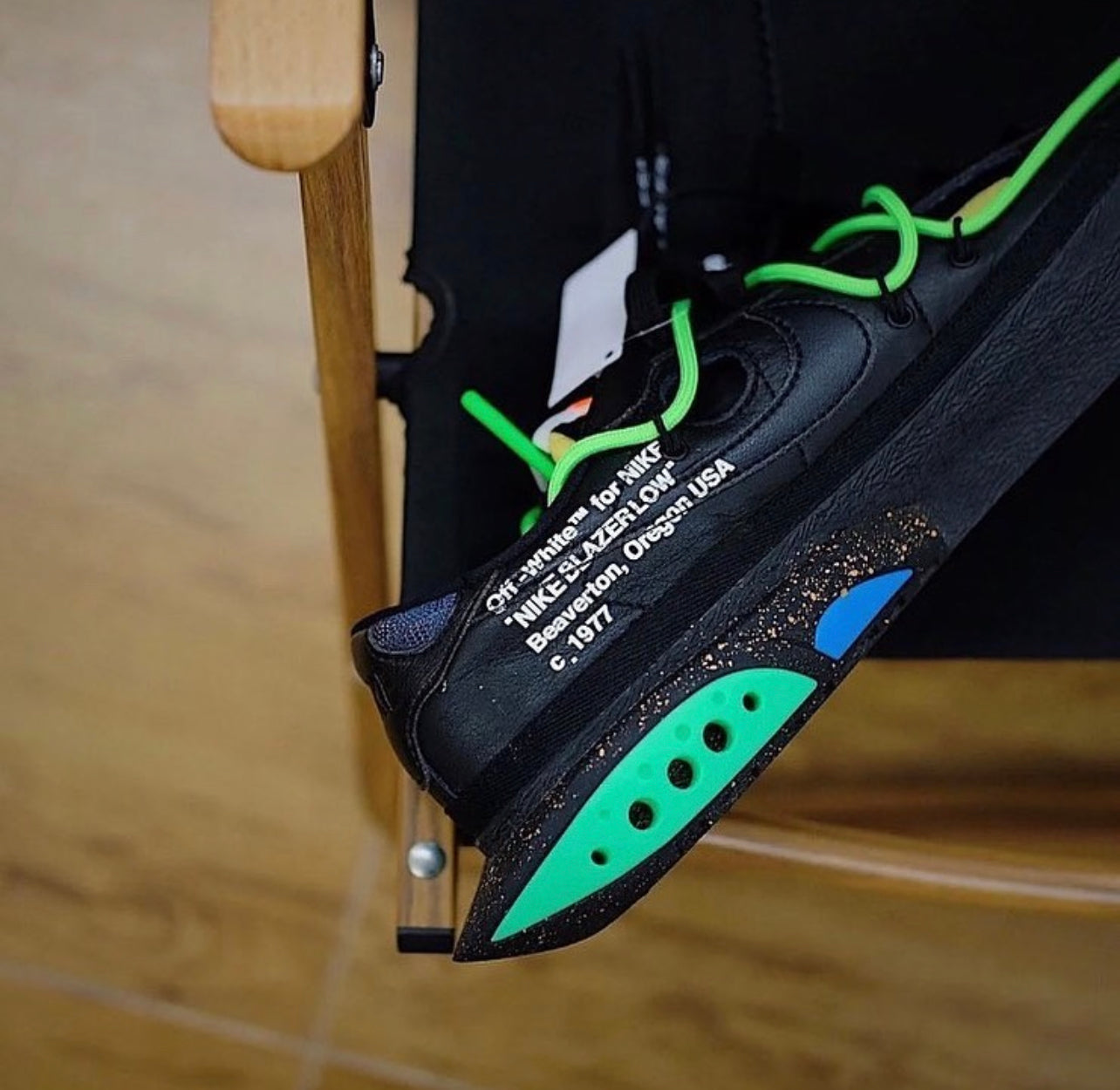 Off-White x Blazer Low “Black”