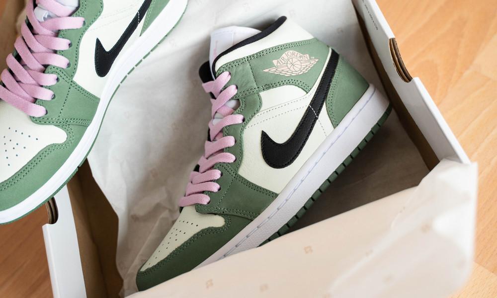 Air Jordan 1 Mid SE “ Dutch Green “