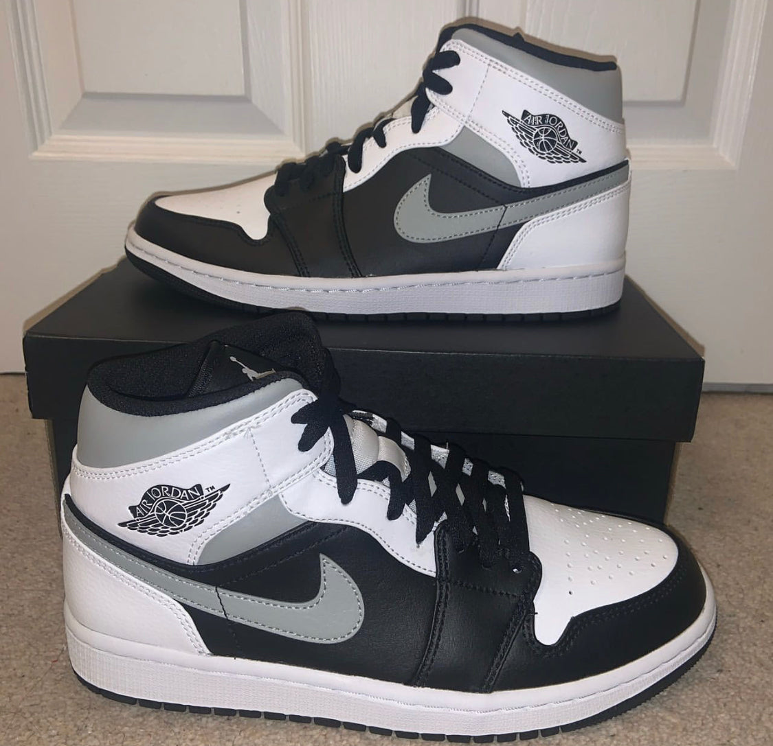 WMNS Air Jordan Retro 1 Mid “ White Shadow ”