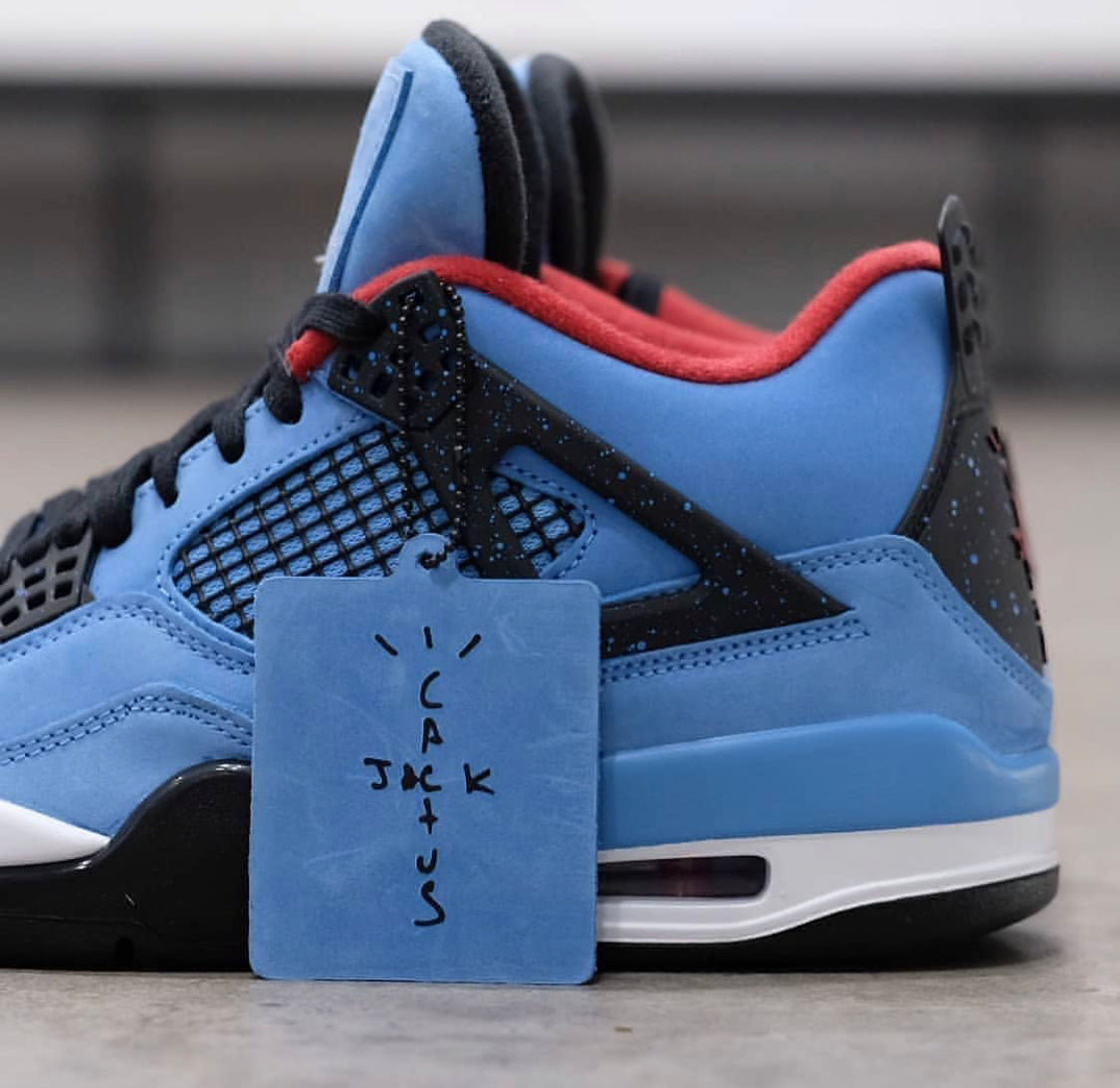 Travis Scott x Air Jordan 4 - “Cactus Jack Houston Oilers”