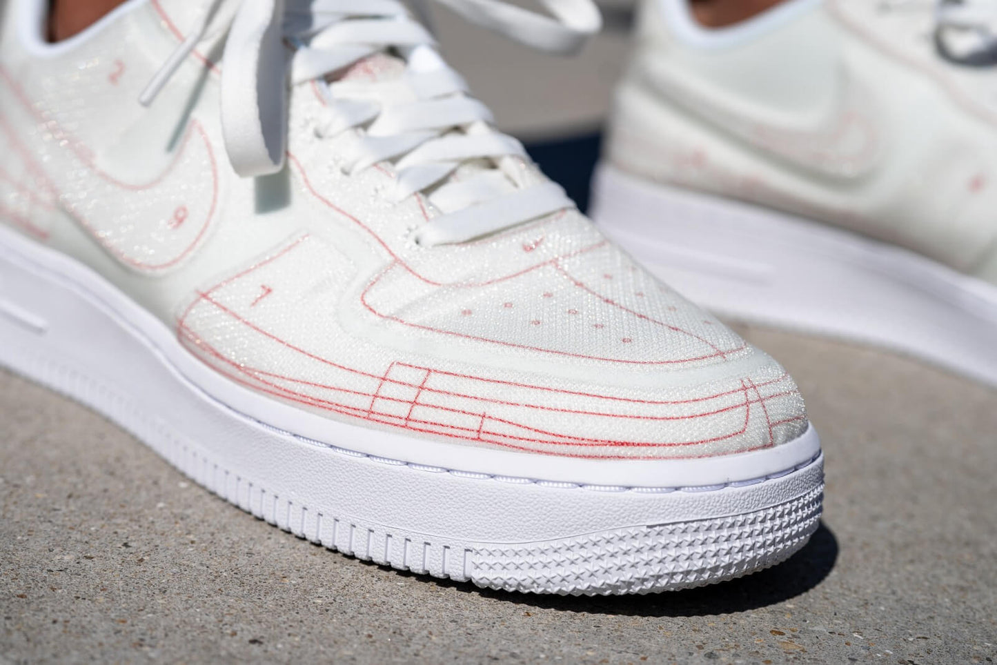 WMNS Airforce Af1 Lx “Blue Print”